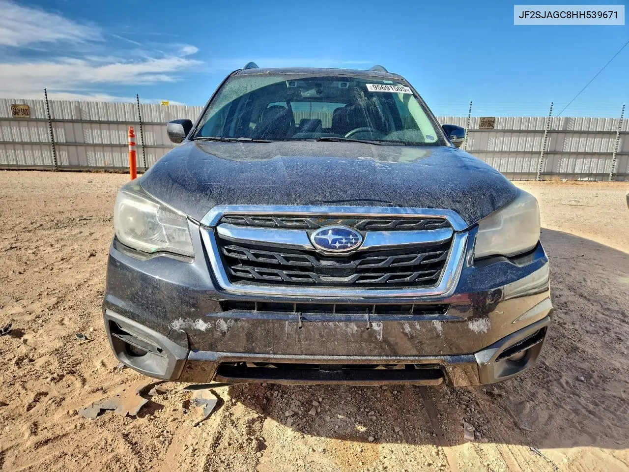 JF2SJAGC8HH539671 2017 Subaru Forester 2.5I Premium