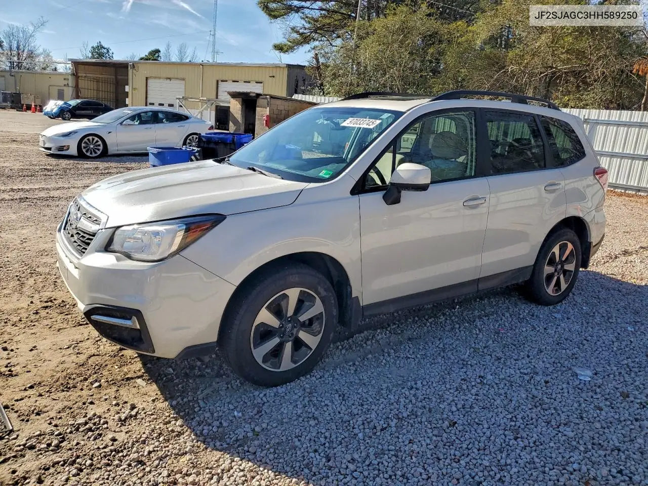 JF2SJAGC3HH589250 2017 Subaru Forester 2.5I Premium