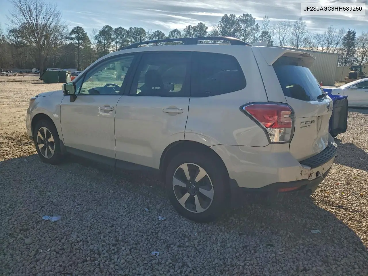 JF2SJAGC3HH589250 2017 Subaru Forester 2.5I Premium