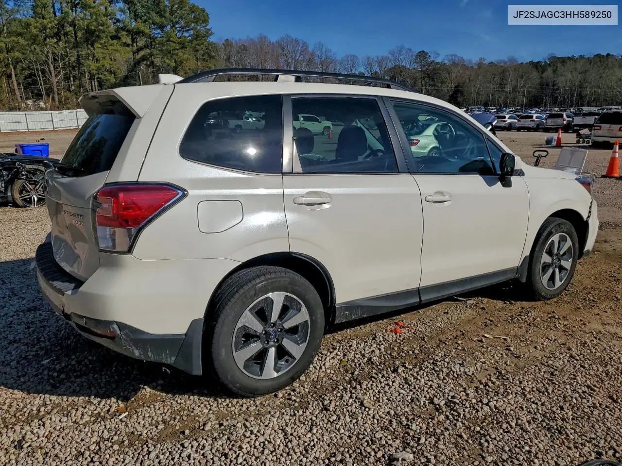 JF2SJAGC3HH589250 2017 Subaru Forester 2.5I Premium