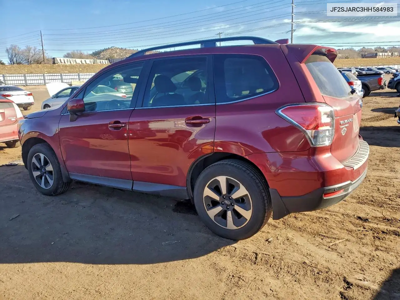 JF2SJARC3HH584983 2017 Subaru Forester 2.5I Limited