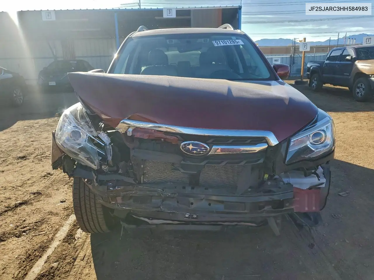 JF2SJARC3HH584983 2017 Subaru Forester 2.5I Limited