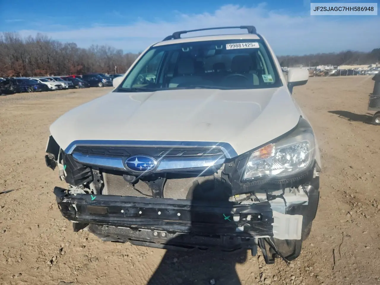 JF2SJAGC7HH586948 2017 Subaru Forester 2.5I Premium