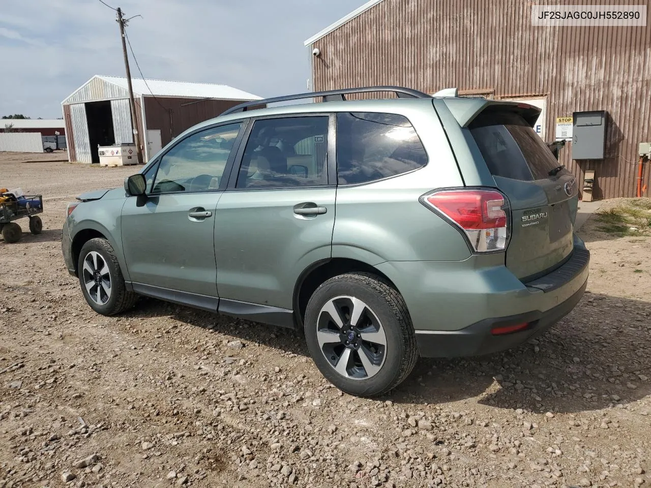 2018 Subaru Forester 2.5I Premium VIN: JF2SJAGC0JH552890 Lot: 70667254