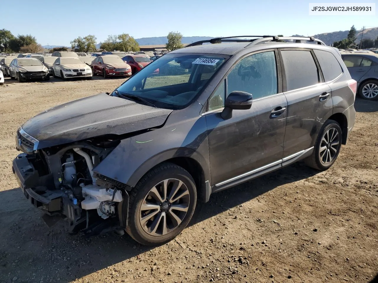 2018 Subaru Forester 2.0Xt Touring VIN: JF2SJGWC2JH589931 Lot: 71146954