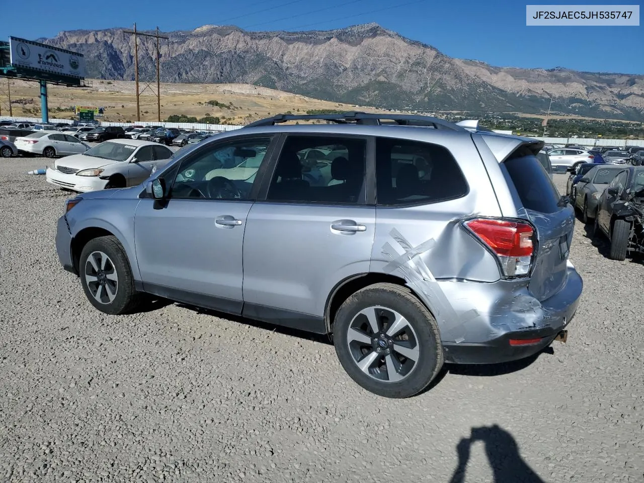 2018 Subaru Forester 2.5I Premium VIN: JF2SJAEC5JH535747 Lot: 71433384