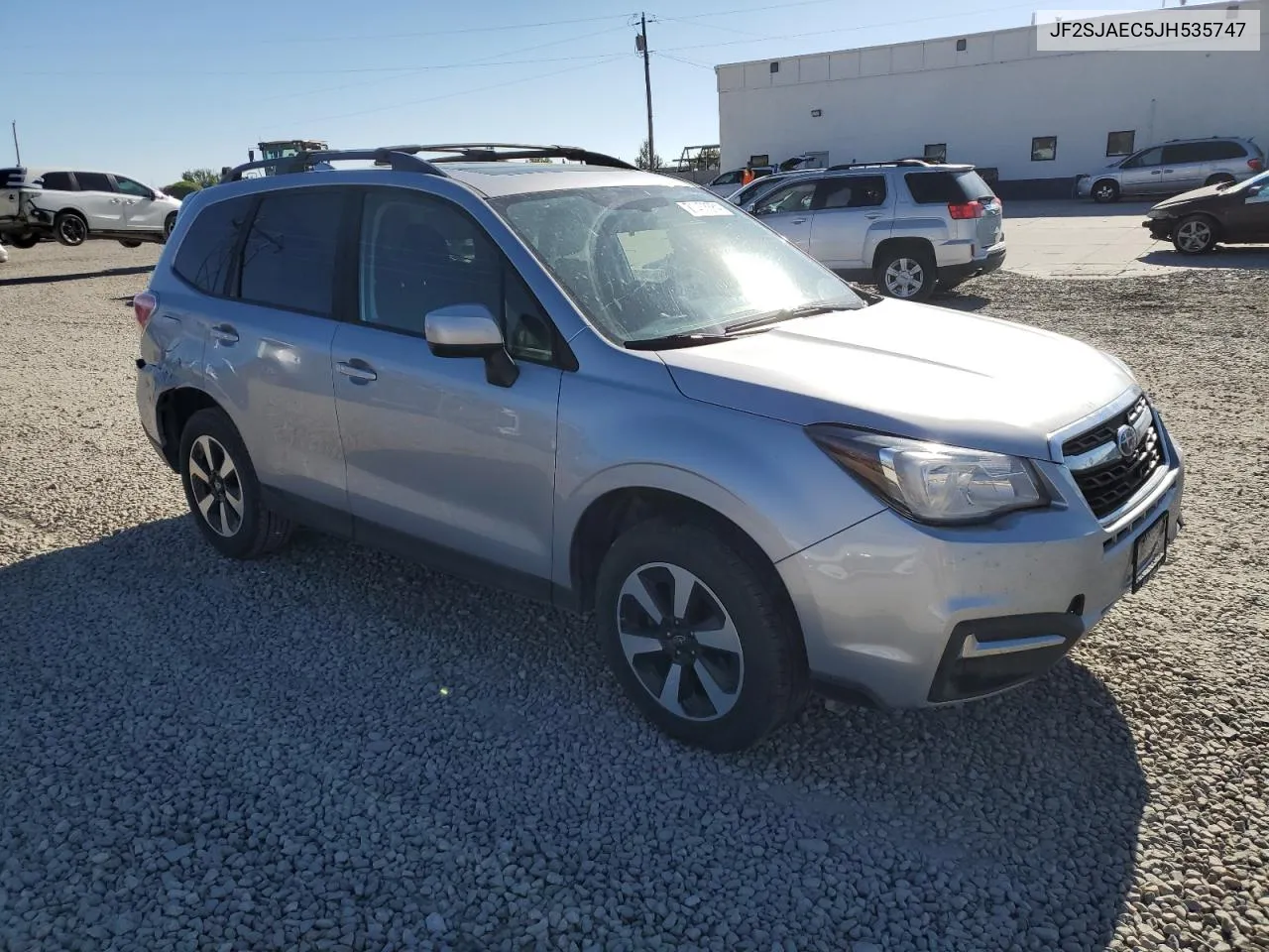 2018 Subaru Forester 2.5I Premium VIN: JF2SJAEC5JH535747 Lot: 71433384