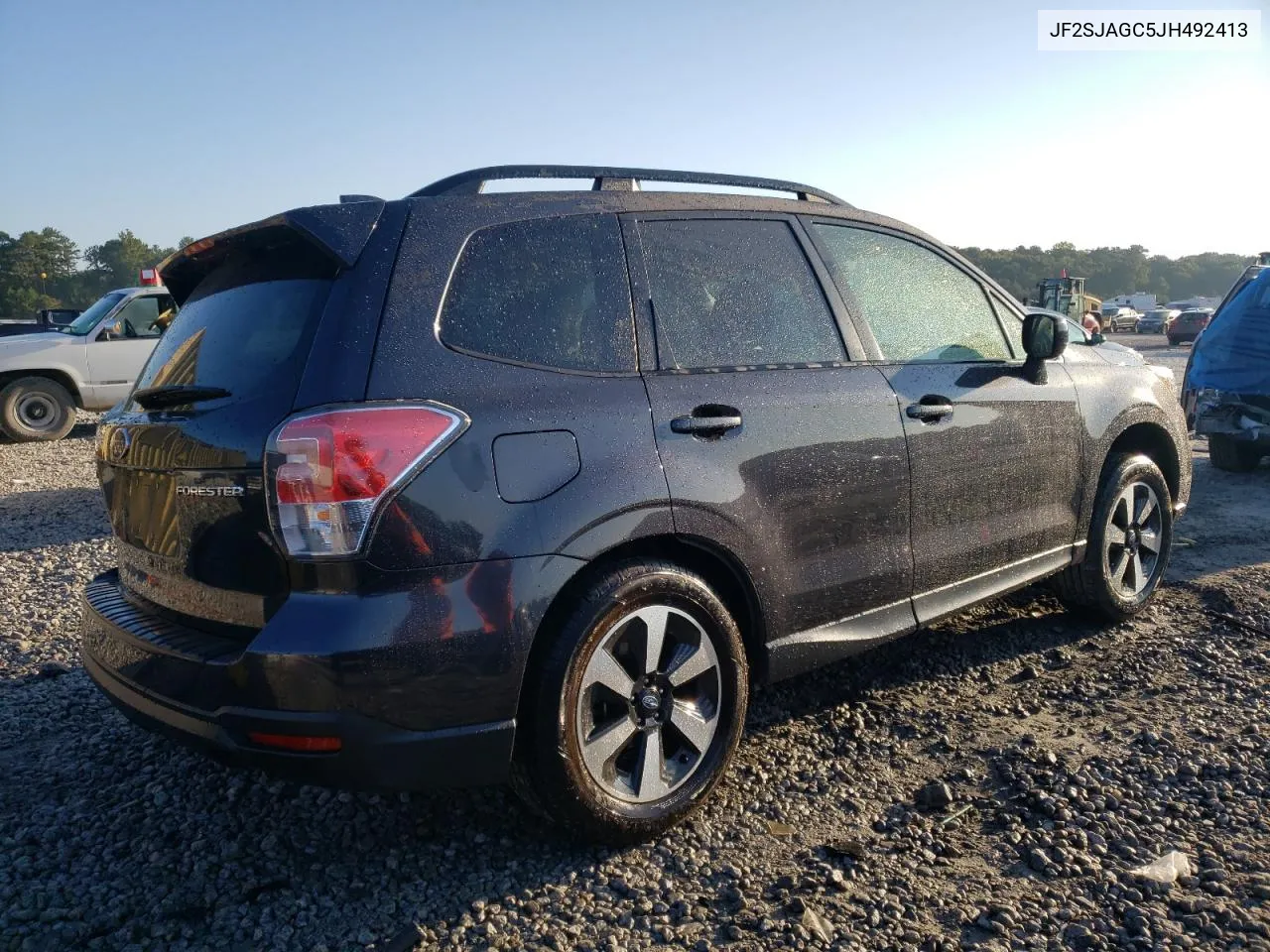 2018 Subaru Forester 2.5I Premium VIN: JF2SJAGC5JH492413 Lot: 72263584