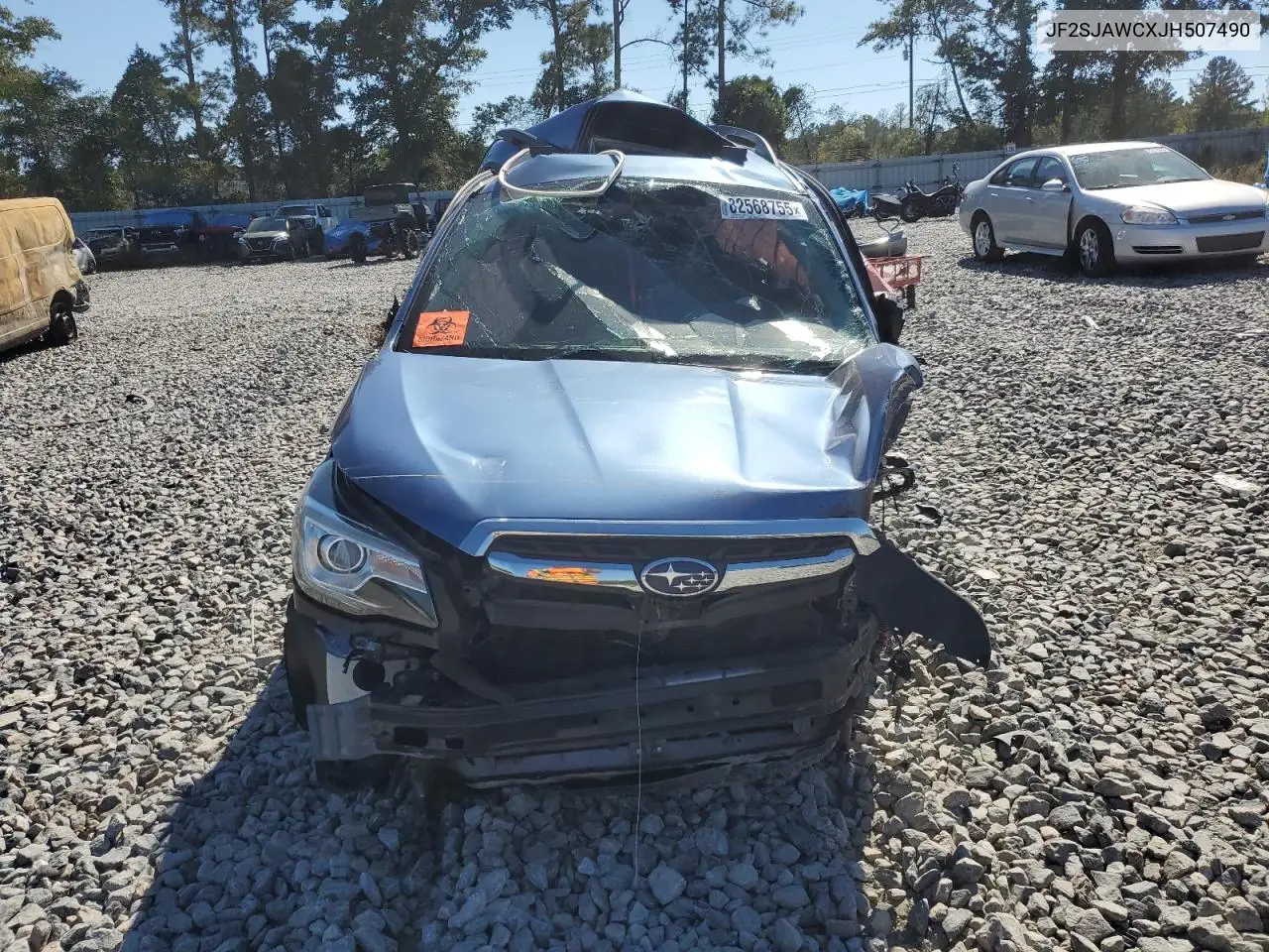 JF2SJAWCXJH507490 2018 Subaru Forester 2.5I Touring