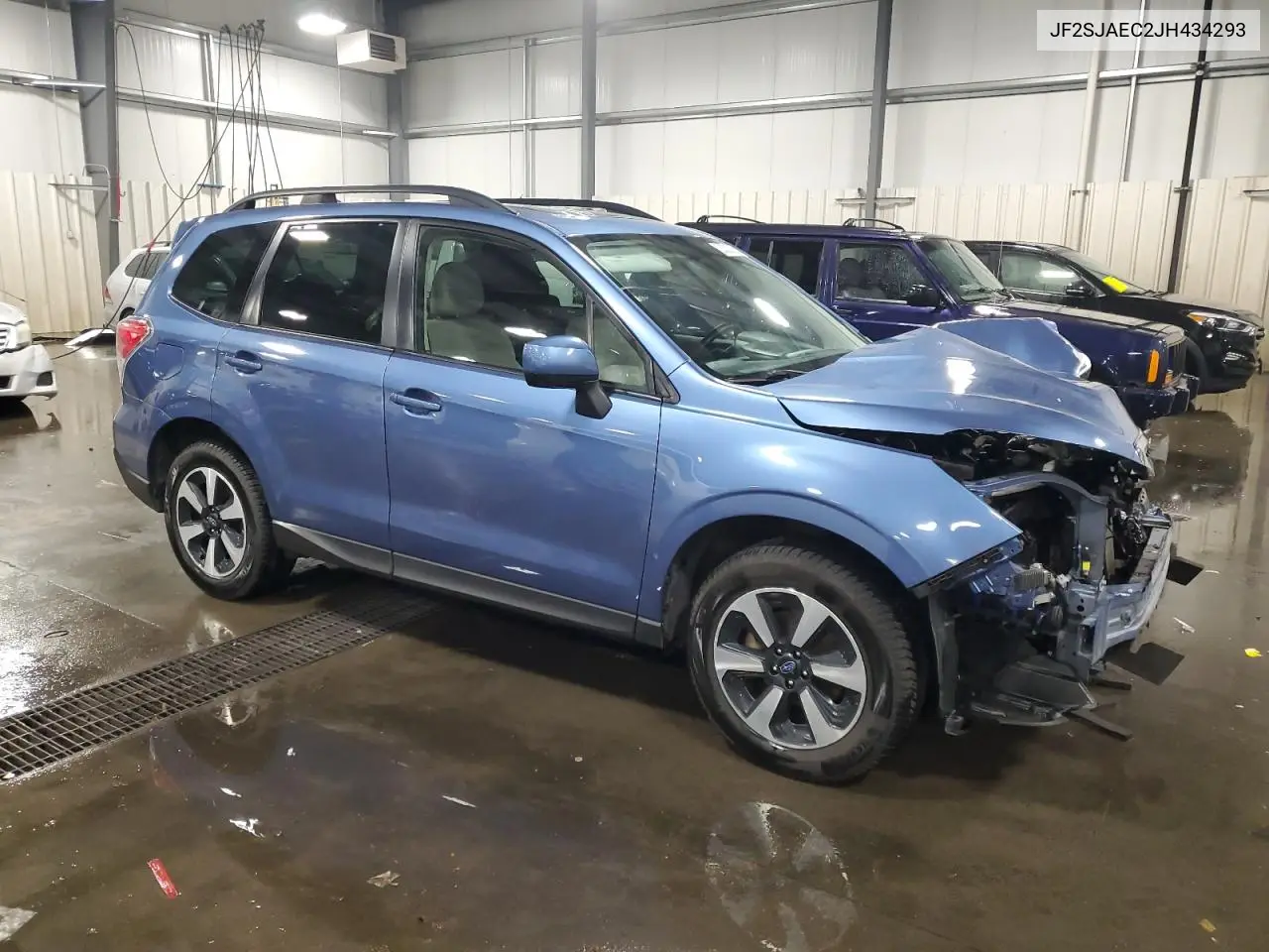 JF2SJAEC2JH434293 2018 Subaru Forester 2.5I Premium