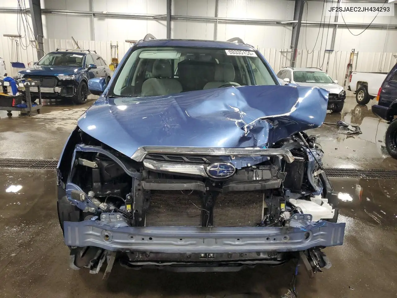JF2SJAEC2JH434293 2018 Subaru Forester 2.5I Premium