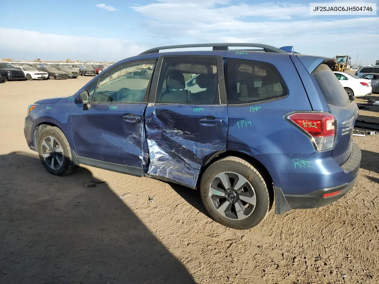 JF2SJAGC6JH504746 2018 Subaru Forester 2.5I Premium