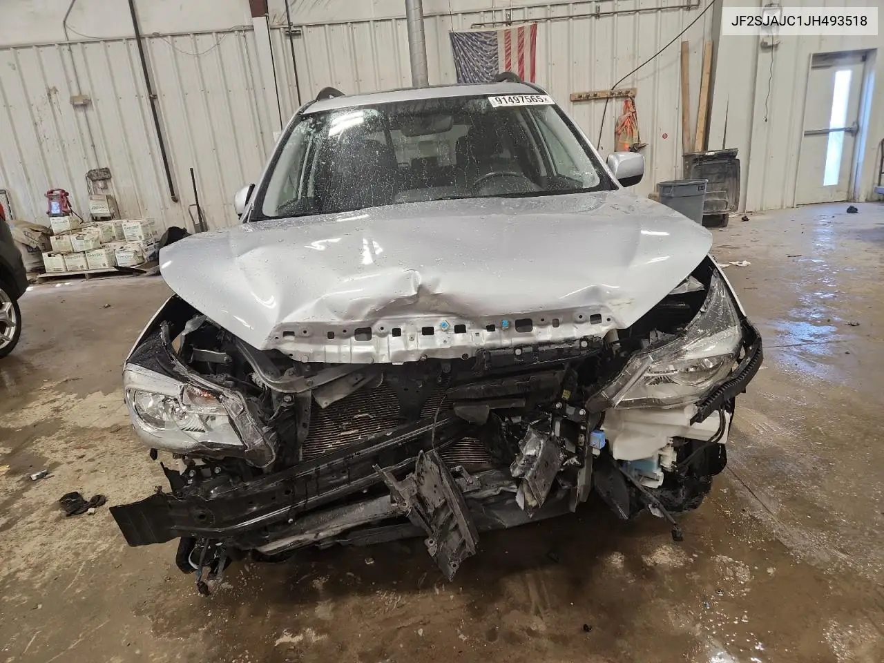 JF2SJAJC1JH493518 2018 Subaru Forester 2.5I Limited