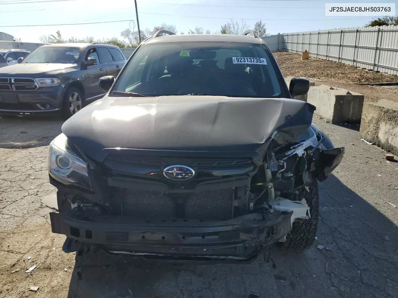 JF2SJAEC8JH503763 2018 Subaru Forester 2.5I Premium