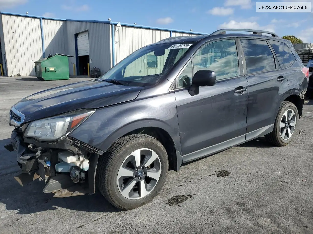 JF2SJAEC1JH407666 2018 Subaru Forester 2.5I Premium