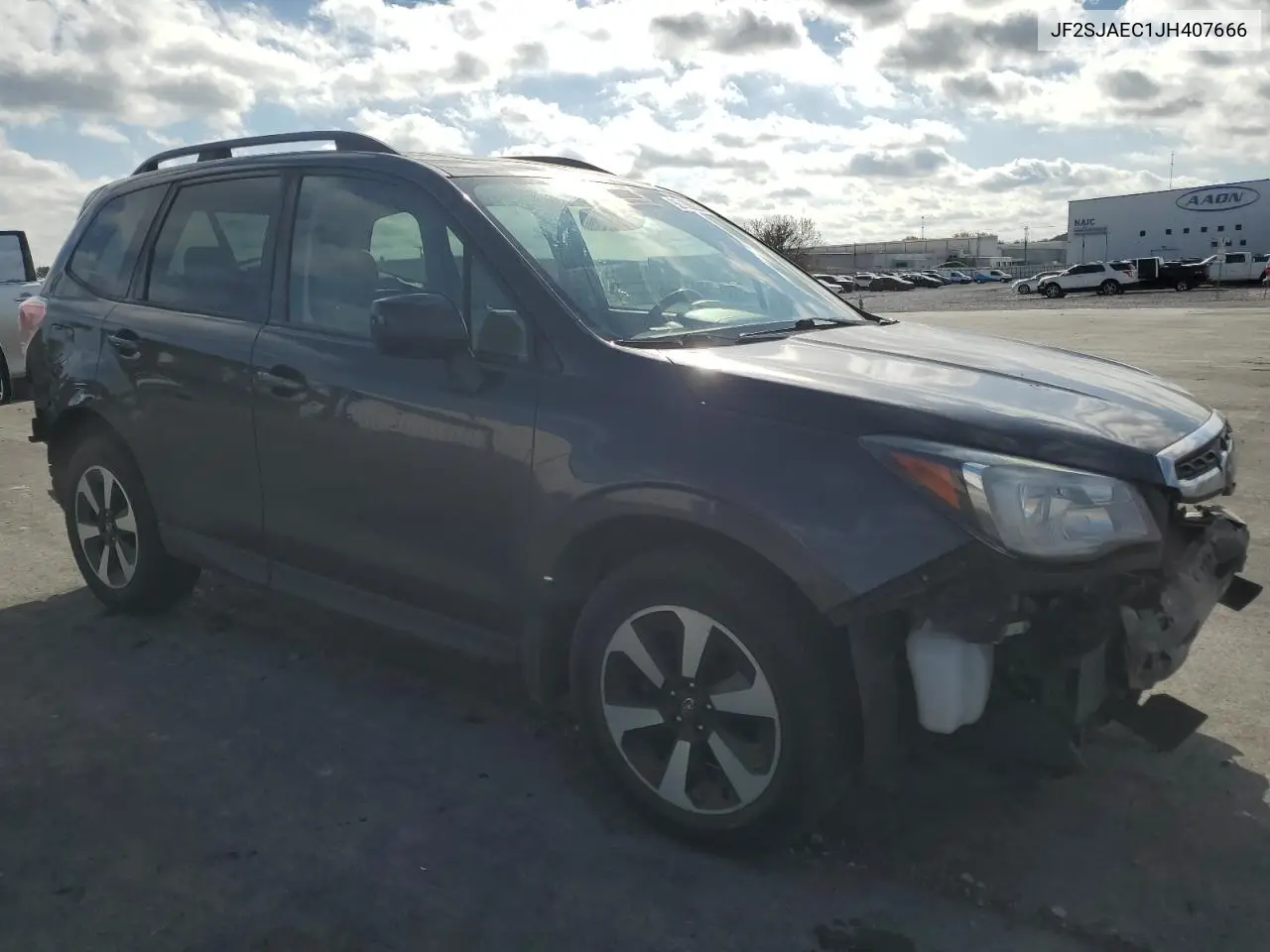 JF2SJAEC1JH407666 2018 Subaru Forester 2.5I Premium