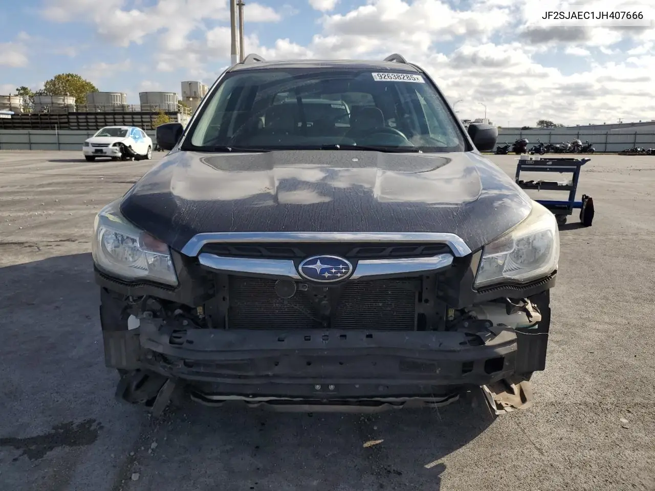 JF2SJAEC1JH407666 2018 Subaru Forester 2.5I Premium