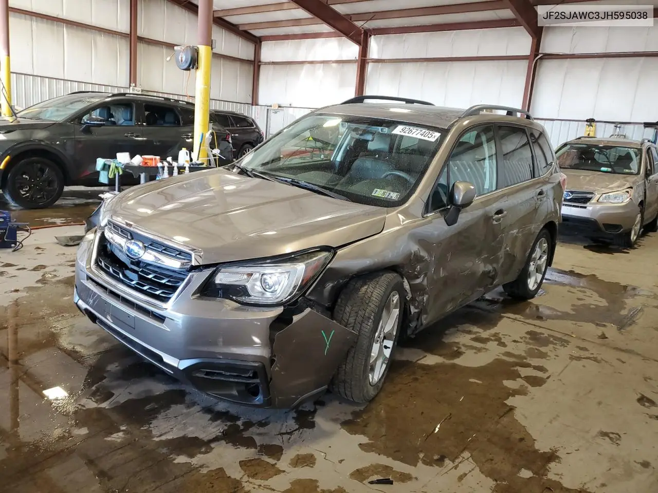 JF2SJAWC3JH595038 2018 Subaru Forester 2.5I Touring