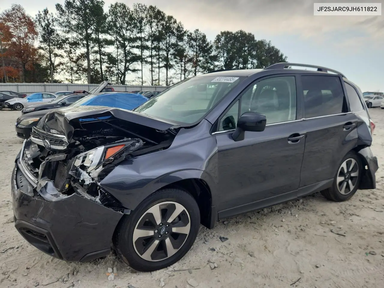 JF2SJARC9JH611822 2018 Subaru Forester 2.5I Limited