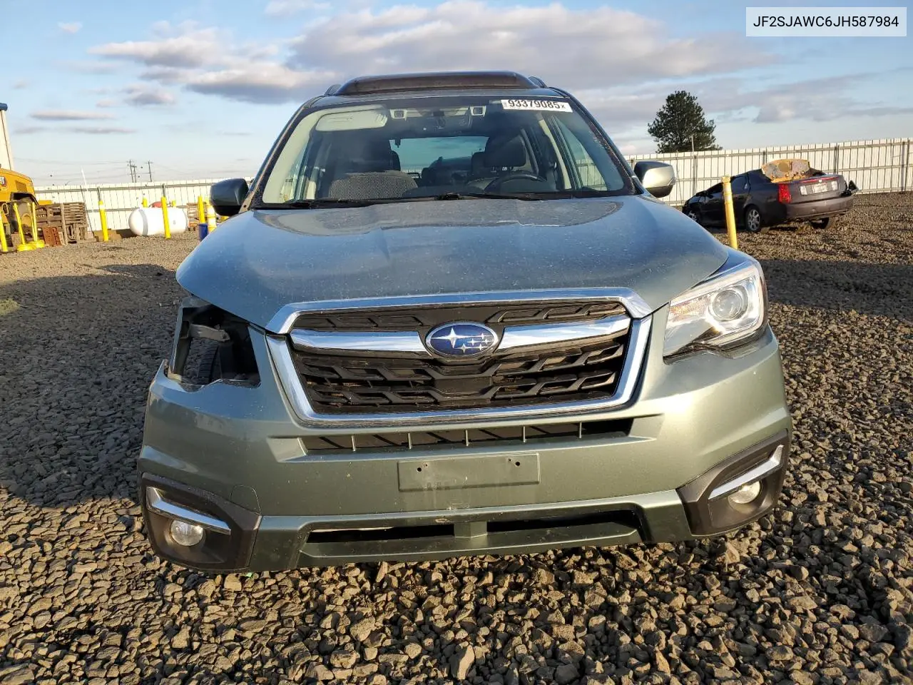 JF2SJAWC6JH587984 2018 Subaru Forester 2.5I Touring