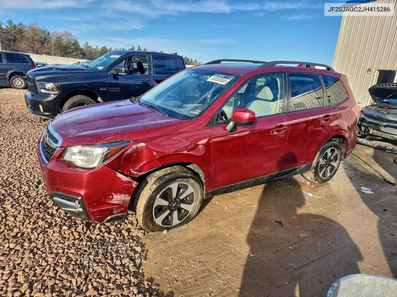 JF2SJAGC2JH415286 2018 Subaru Forester 2.5I Premium