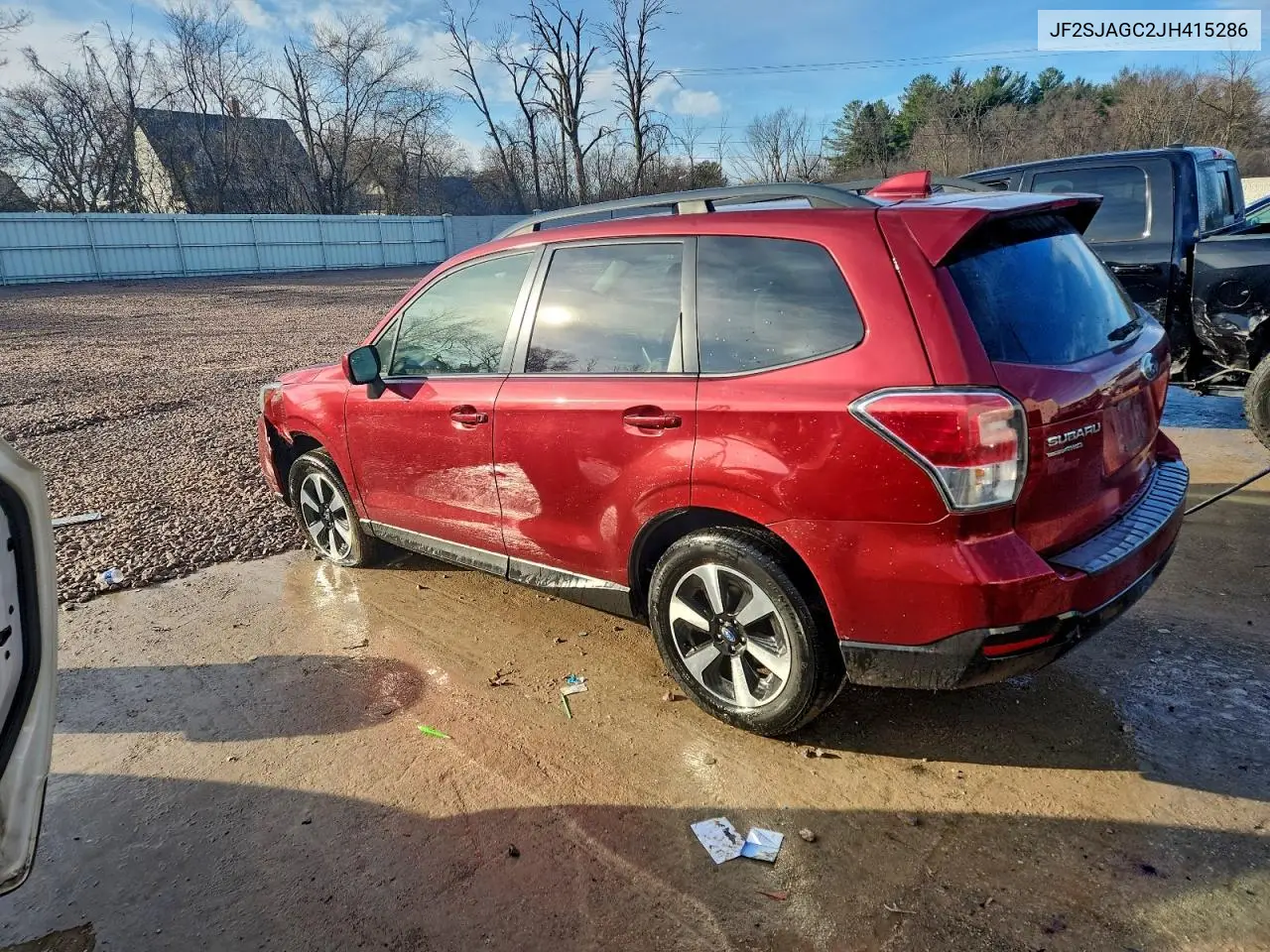 JF2SJAGC2JH415286 2018 Subaru Forester 2.5I Premium