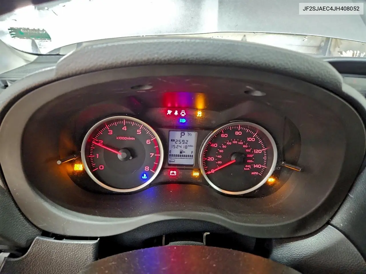 JF2SJAEC4JH408052 2018 Subaru Forester 2.5I Premium
