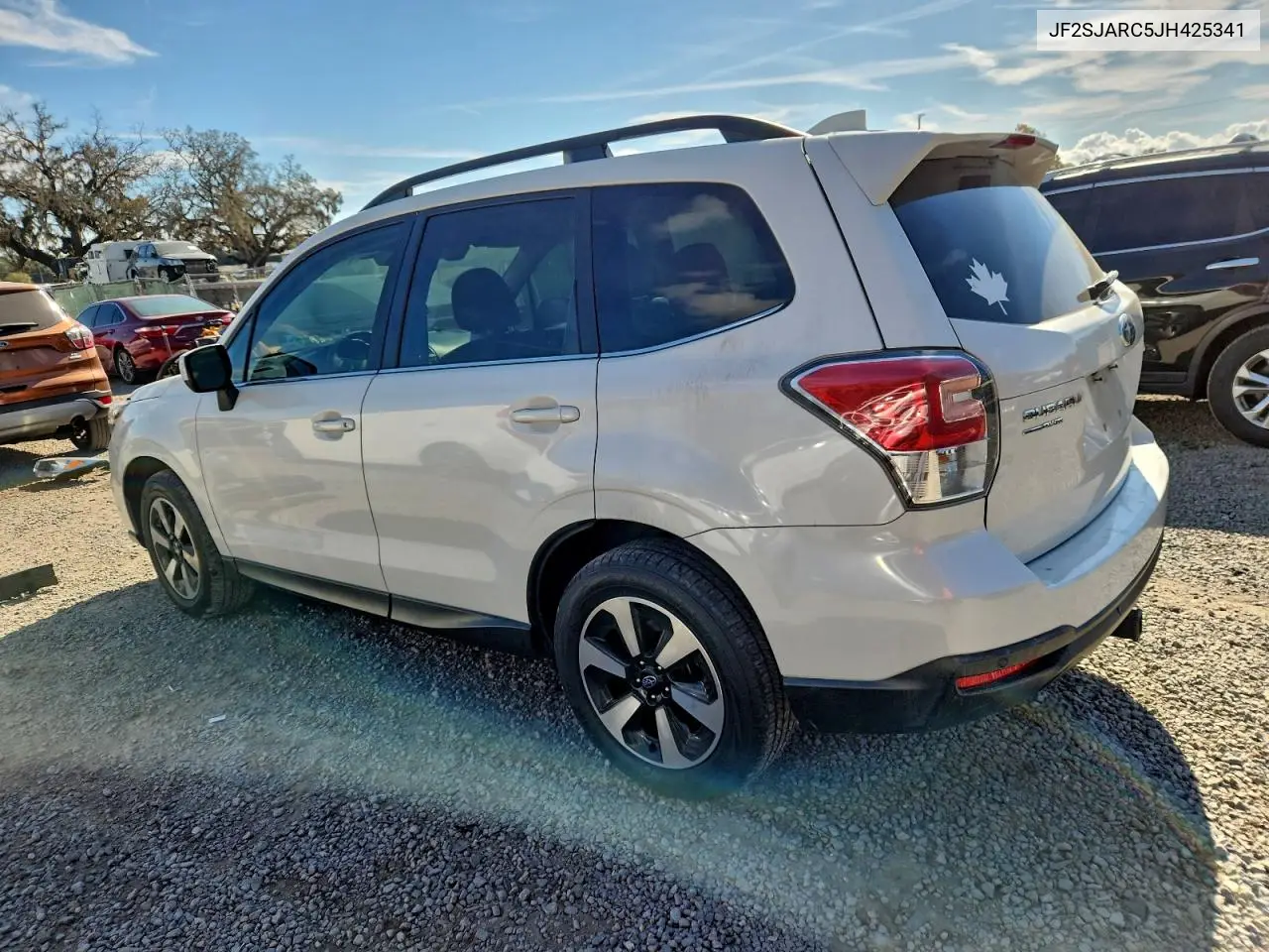 JF2SJARC5JH425341 2018 Subaru Forester 2.5I Limited
