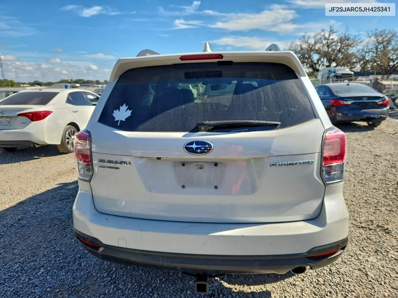 JF2SJARC5JH425341 2018 Subaru Forester 2.5I Limited