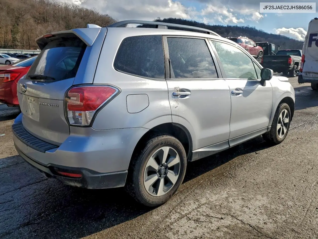 JF2SJAEC2JH586056 2018 Subaru Forester 2.5I Premium