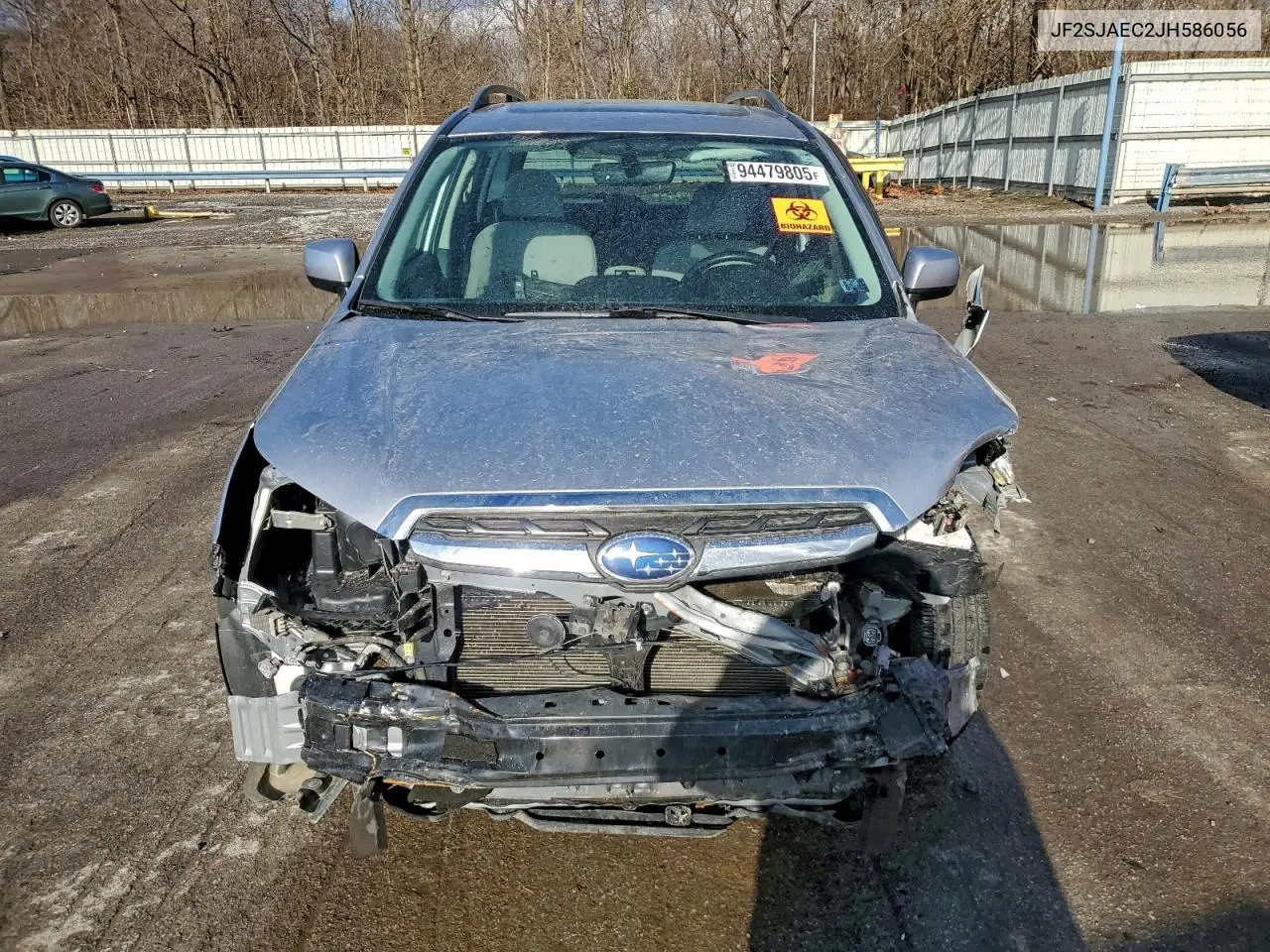 JF2SJAEC2JH586056 2018 Subaru Forester 2.5I Premium