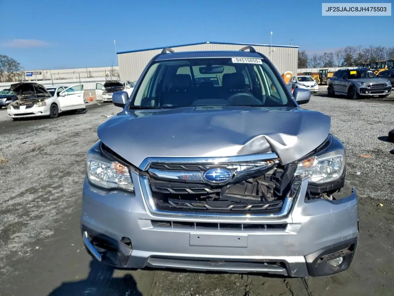 JF2SJAJC8JH475503 2018 Subaru Forester 2.5I Limited