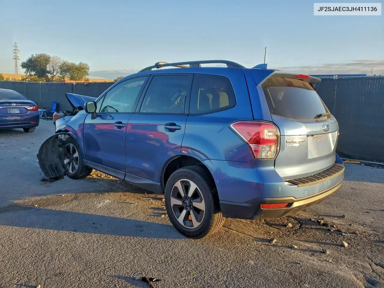 JF2SJAEC3JH411136 2018 Subaru Forester 2.5I Premium