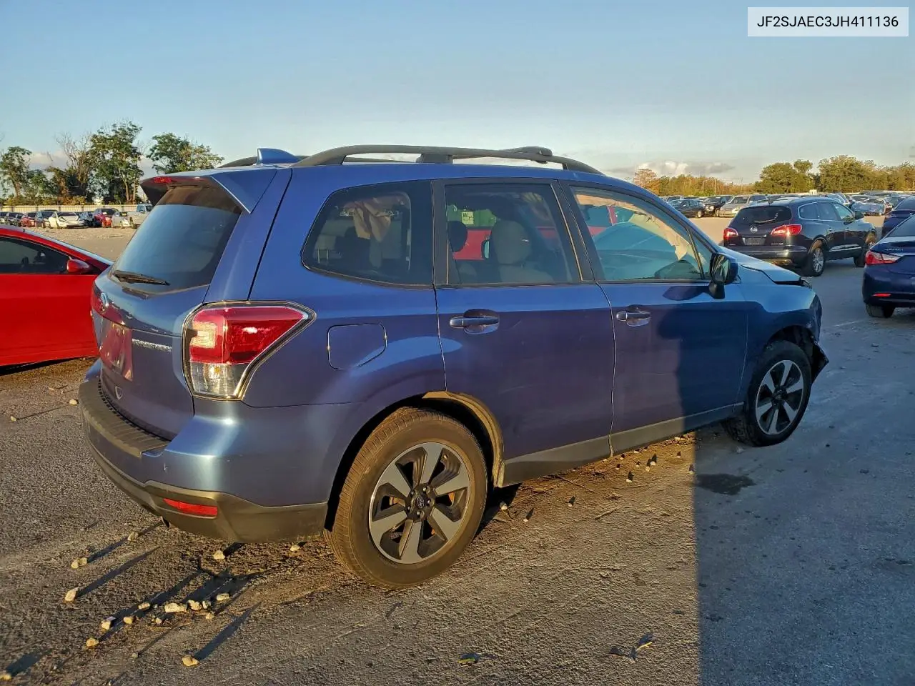 JF2SJAEC3JH411136 2018 Subaru Forester 2.5I Premium