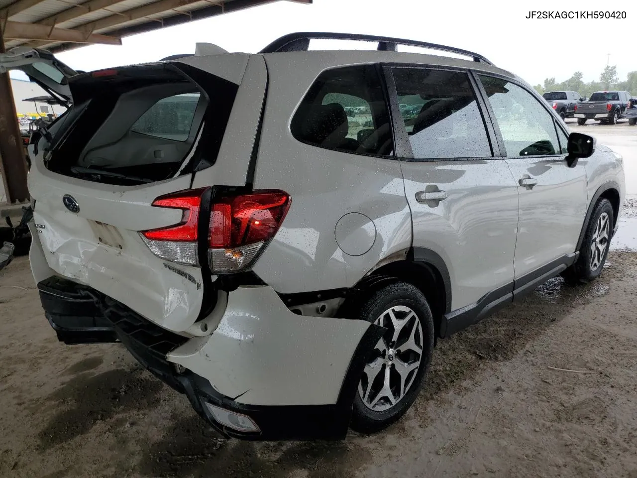 2019 Subaru Forester Premium VIN: JF2SKAGC1KH590420 Lot: 69695594