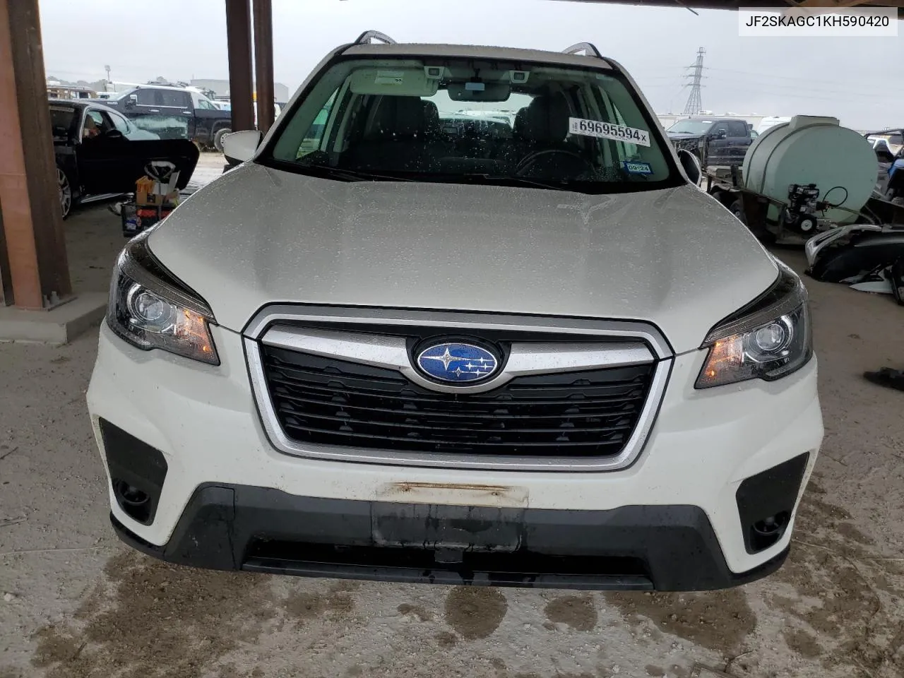 2019 Subaru Forester Premium VIN: JF2SKAGC1KH590420 Lot: 69695594