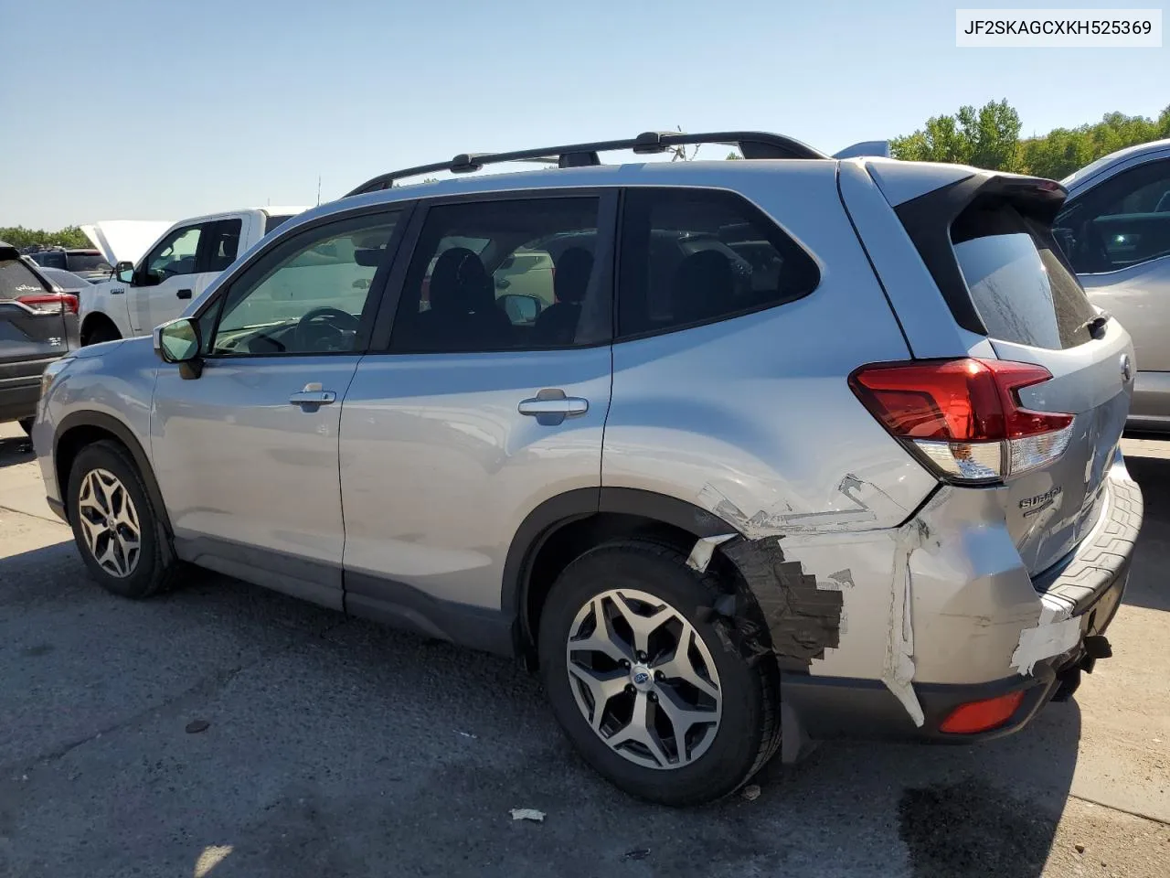 2019 Subaru Forester Premium VIN: JF2SKAGCXKH525369 Lot: 69765204