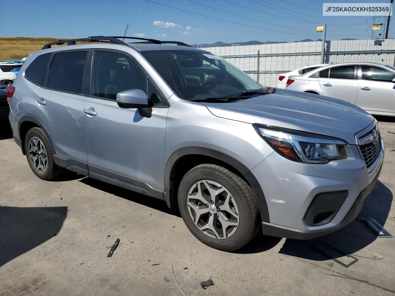 2019 Subaru Forester Premium VIN: JF2SKAGCXKH525369 Lot: 69765204