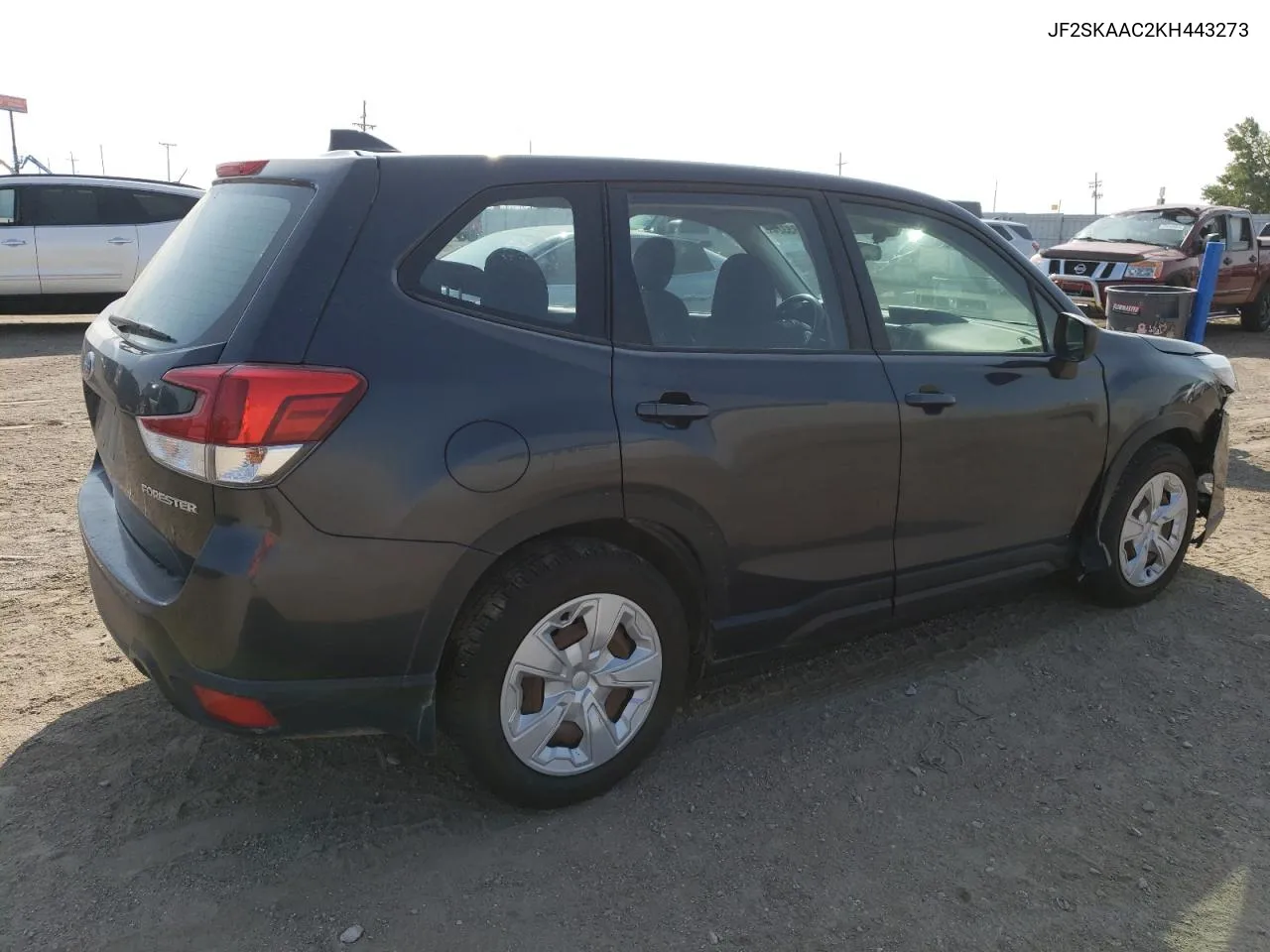 2019 Subaru Forester VIN: JF2SKAAC2KH443273 Lot: 70183324