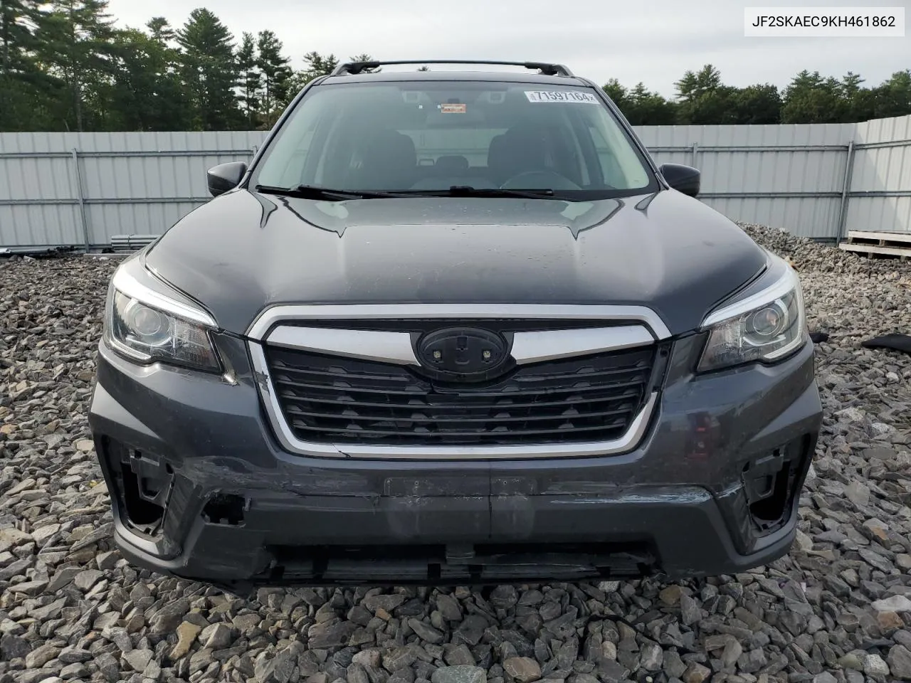 2019 Subaru Forester Premium VIN: JF2SKAEC9KH461862 Lot: 71597164