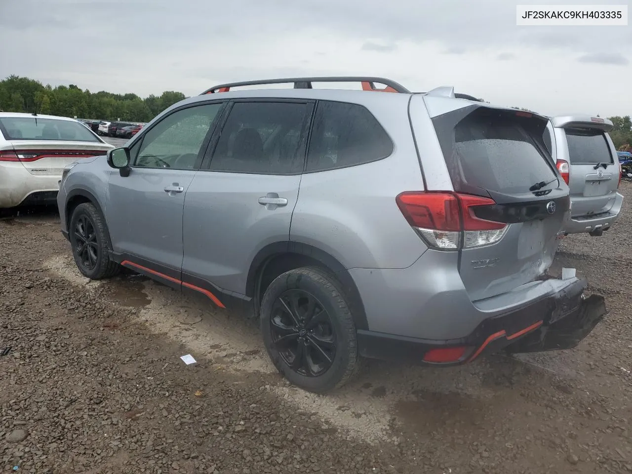 2019 Subaru Forester Sport VIN: JF2SKAKC9KH403335 Lot: 72377184