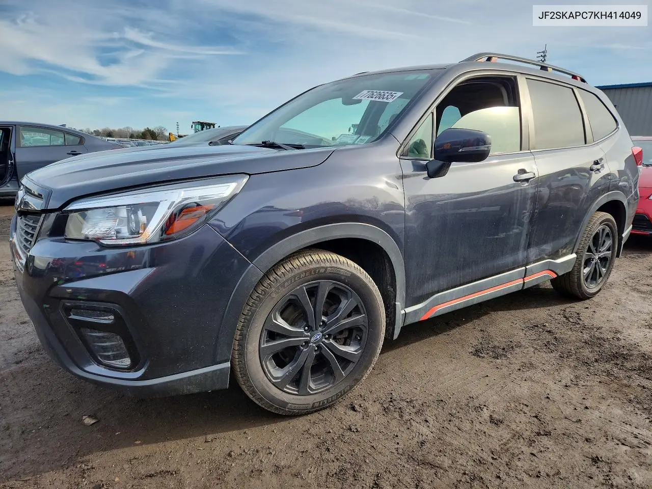 JF2SKAPC7KH414049 2019 Subaru Forester Sport