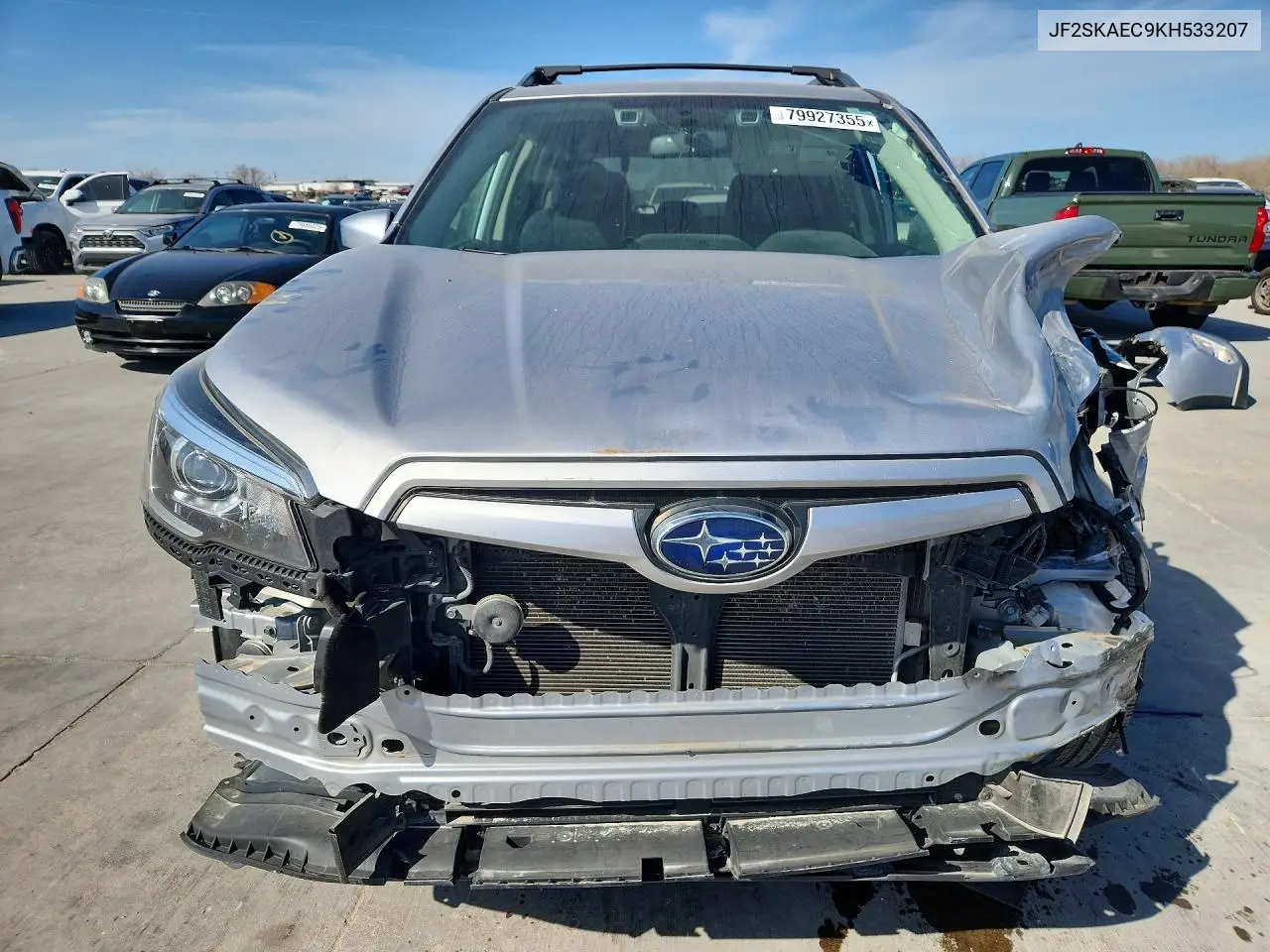 JF2SKAEC9KH533207 2019 Subaru Forester Premium