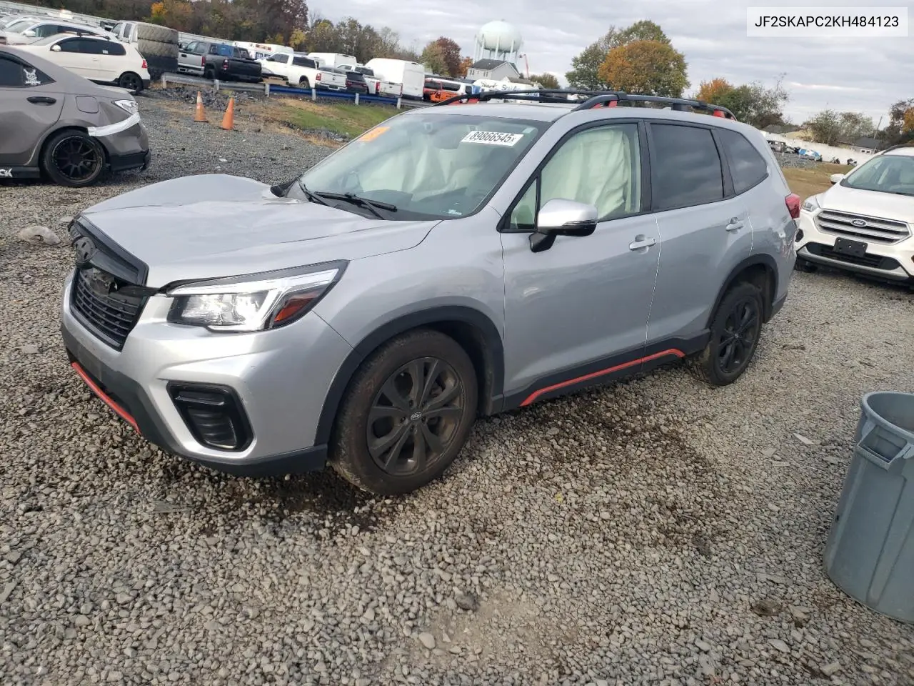 JF2SKAPC2KH484123 2019 Subaru Forester Sport