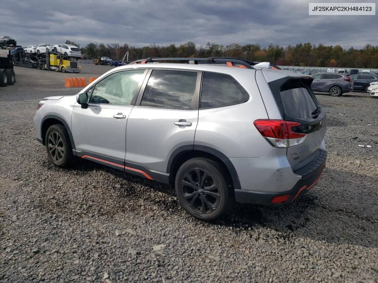 JF2SKAPC2KH484123 2019 Subaru Forester Sport