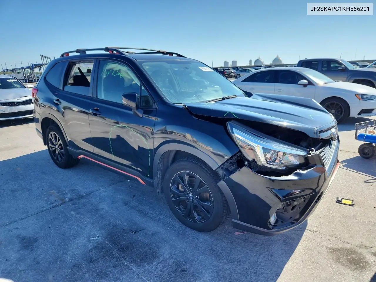JF2SKAPC1KH566201 2019 Subaru Forester Sport