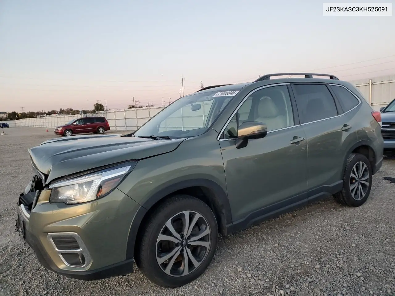 JF2SKASC3KH525091 2019 Subaru Forester Limited