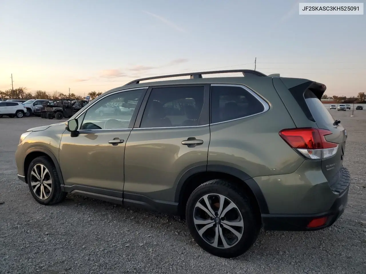 JF2SKASC3KH525091 2019 Subaru Forester Limited