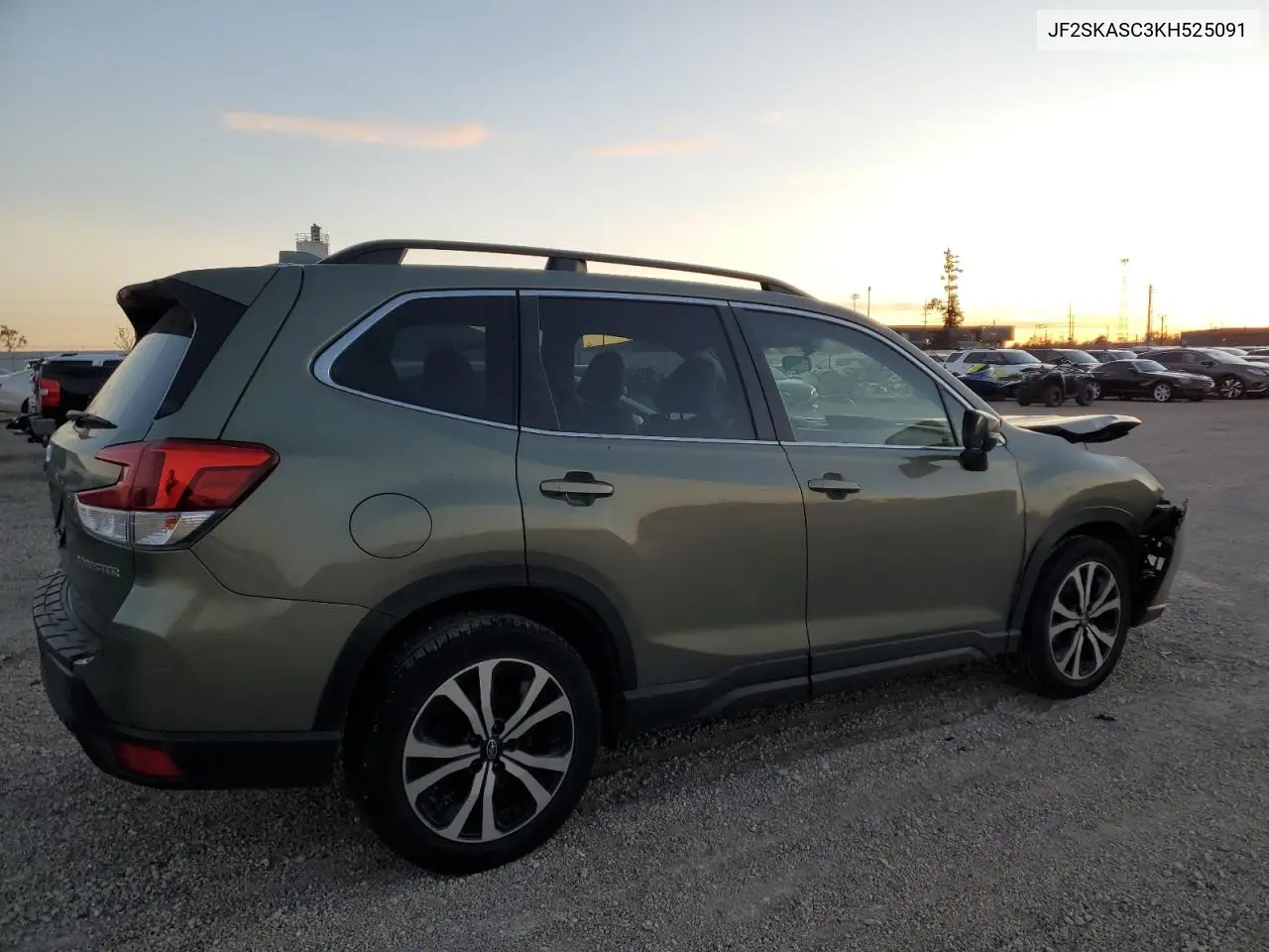 JF2SKASC3KH525091 2019 Subaru Forester Limited