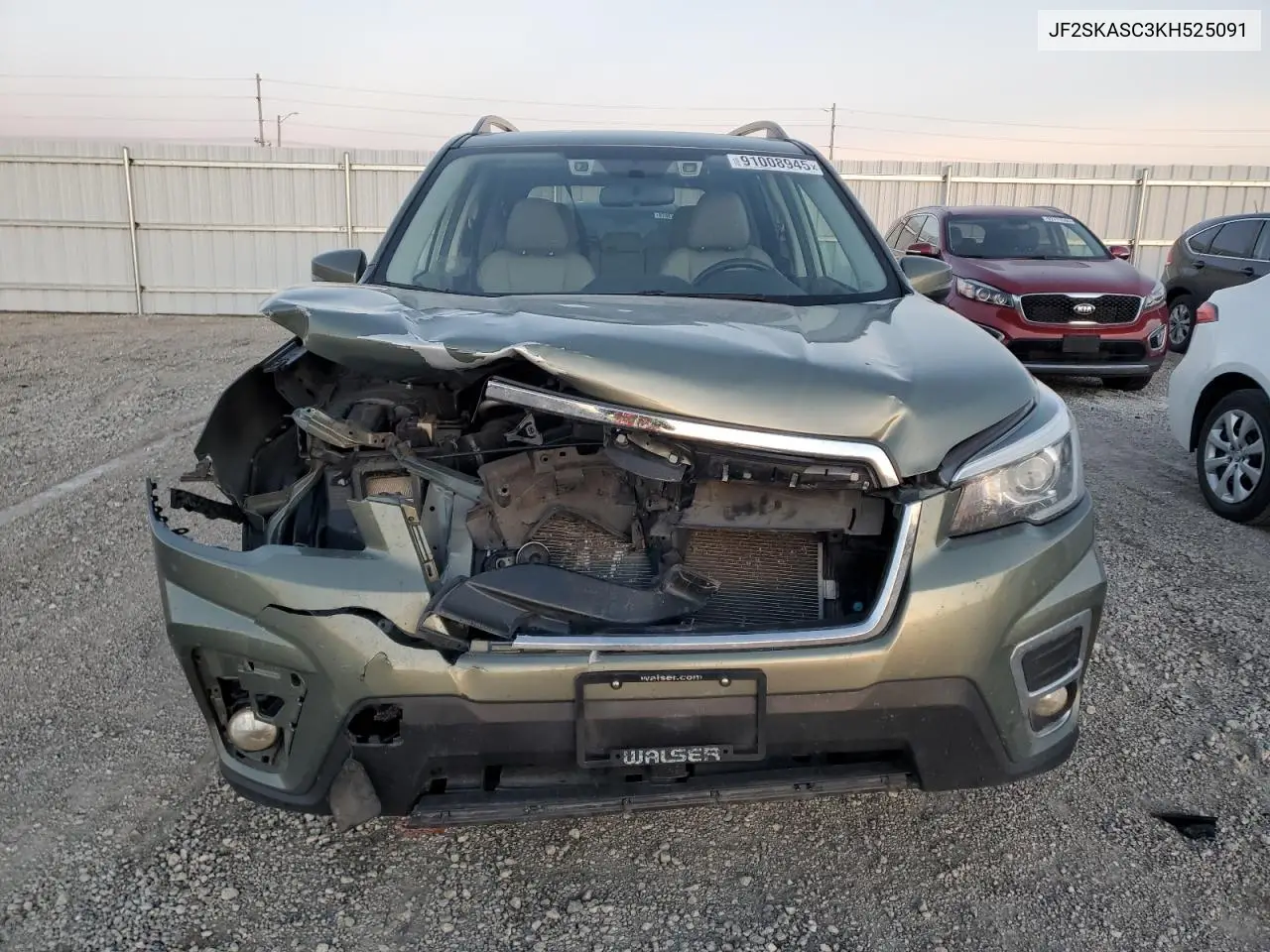 JF2SKASC3KH525091 2019 Subaru Forester Limited